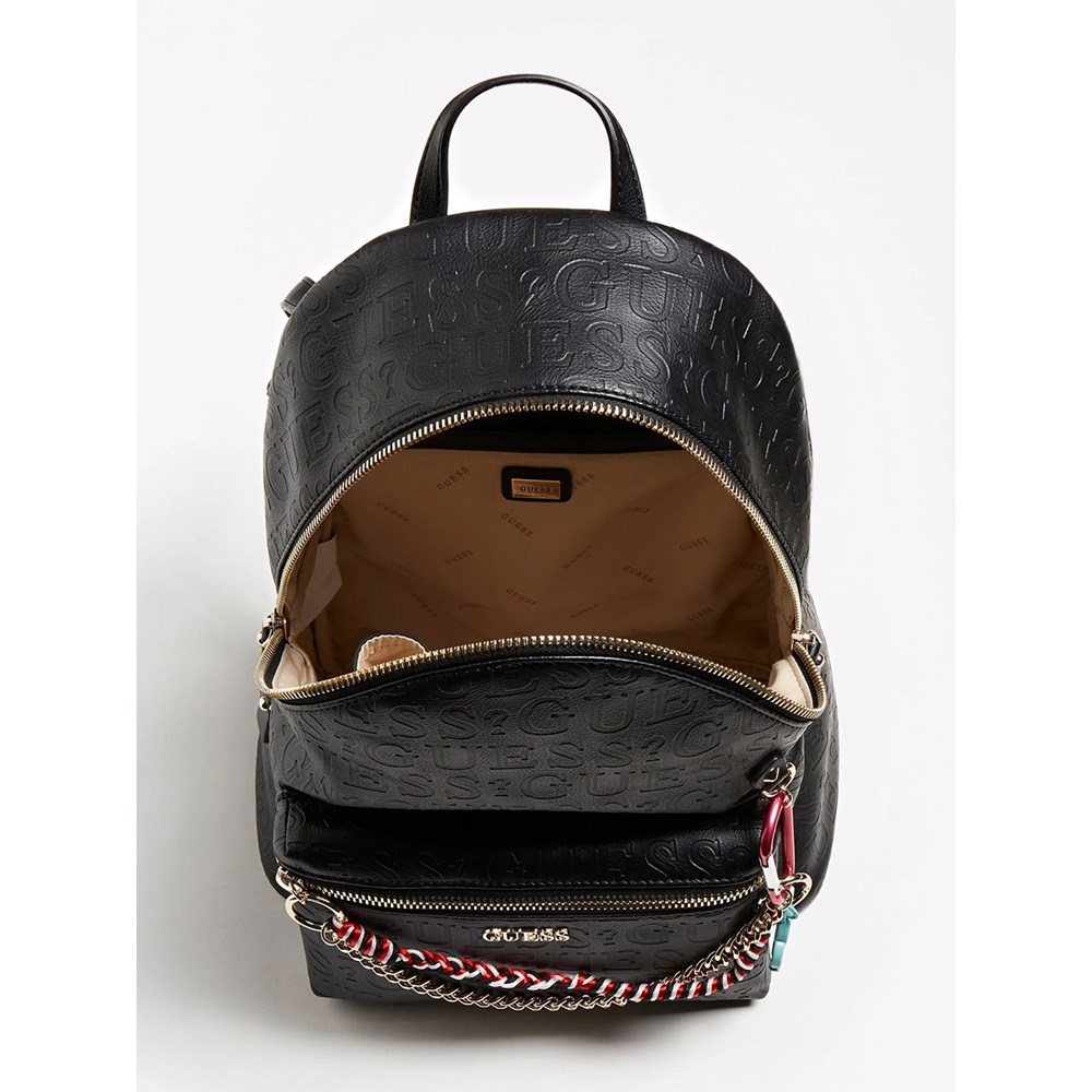 GUESS Naples embossed logo backpack